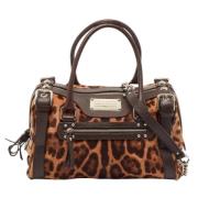 Dolce & Gabbana Pre-owned Pre-owned Laeder handvskor Brown, Dam