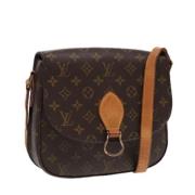 Louis Vuitton Vintage Pre-owned Canvas louis-vuitton-vskor Brown, Dam