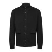 Zanone Svart Tröja Aw24 Herrmode Black, Herr