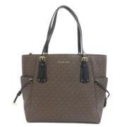 Michael Kors Pre-owned Pre-owned Tyg handvskor Brown, Dam