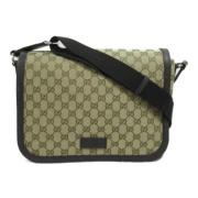 Gucci Vintage Pre-owned Canvas gucci-vskor Beige, Dam