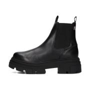 Tommy Hilfiger Svarta Combat Boots Black, Dam