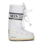 Moon Boot Vita Ankelboots för Kvinnor White, Dam