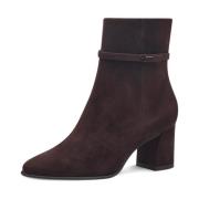 Tamaris Mocca Mocka Stiliga Ankelboots Brown, Dam