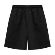 Vetements Shorts med broderad logotyp Black, Herr