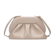 THEMOIRè Vegan Mandel Clutch Väska Beige, Dam