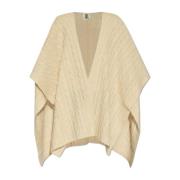 By Malene Birger Poncho Kassillas Beige, Dam