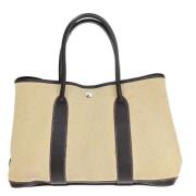 Hermès Vintage Pre-owned Canvas totevskor Beige, Dam