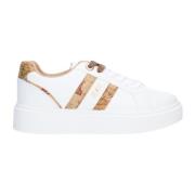 Alviero Martini 1a Classe Geo Classic Sneakers för kvinnor White, Dam