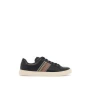 PS By Paul Smith Multifärgad Signature Stripe Lädersneakers för Män Bl...