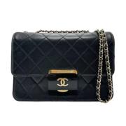 Chanel Vintage Pre-owned Laeder chanel-vskor Black, Dam