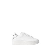 Gaëlle Paris Vita Sneakers med Meshdetaljer White, Dam