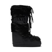 Moon Boot MB Icon Fuskpäls Black, Dam