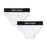 Palm Angels Vit Herr Briefs Set White, Herr