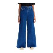 Marni Breda Flared Ben Denim Jeans Blue, Dam