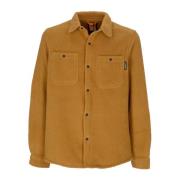 Timberland Långärmad Fleece Overshirt Vete Boot Brown, Herr