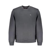 Tommy Hilfiger Grå Bomullssweatshirt med Applikation Gray, Herr