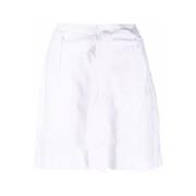 Ralph Lauren Linneshorts White, Dam