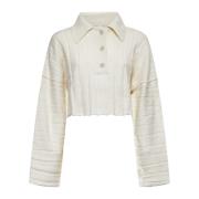 rus Stiliga Sweaters Kollektion White, Dam