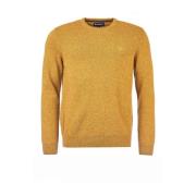 Barbour Gula Sweaters, Klassisk Design, Hög Kvalitet Yellow, Herr