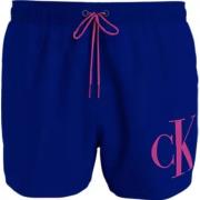 Calvin Klein Blå Dragsko Badshorts Blue, Herr