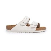 Birkenstock Arizona Leve Sandaler Vit Läder White, Dam