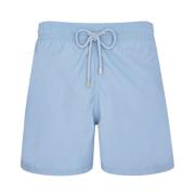 Vilebrequin Enfärgade badshorts för män Blue, Herr