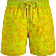 Vilebrequin Tahiti Turtles Badshorts för Herr Yellow, Herr