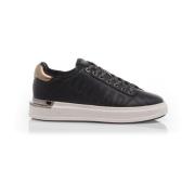 Colmar Svarta Sneakers med Strass-detalj Black, Dam