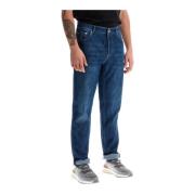 Brunello Cucinelli Klassiska Herr Denim Jeans Blue, Herr