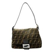 Fendi Vintage Pre-owned Canvas fendi-vskor Brown, Dam