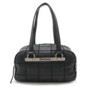 Chanel Vintage Pre-owned Laeder chanel-vskor Black, Dam