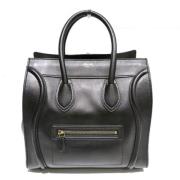 Celine Vintage Pre-owned Laeder totevskor Black, Dam