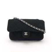 Chanel Vintage Pre-owned Canvas chanel-vskor Black, Dam