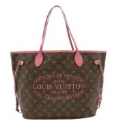 Louis Vuitton Vintage Pre-owned Canvas axelremsvskor Brown, Dam