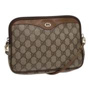 Gucci Vintage Pre-owned Laeder gucci-vskor Beige, Dam