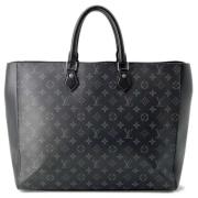 Louis Vuitton Vintage Pre-owned Tyg louis-vuitton-vskor Black, Dam