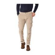 Mason's Slim Fit Sammet Frakbyxor 500 Ränder Beige, Herr