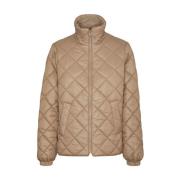 Vero Moda Quiltad Dunjacka Brown, Dam