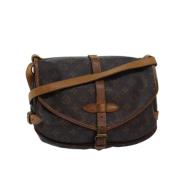 Louis Vuitton Vintage Pre-owned Canvas louis-vuitton-vskor Brown, Dam