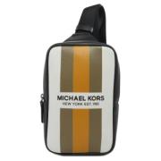 Michael Kors Pre-owned Pre-owned Tyg crossbodyvskor Multicolor, Dam