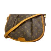 Louis Vuitton Vintage Pre-owned Canvas louis-vuitton-vskor Brown, Dam