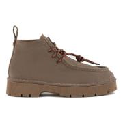 Panchic Valnöt Mocka Ankel Boot Brown, Dam