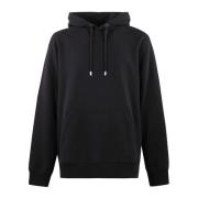 Lanvin Patch Hoodie Black, Herr