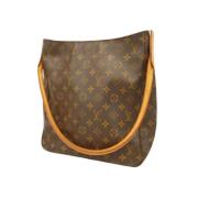 Louis Vuitton Vintage Pre-owned Canvas handvskor Brown, Dam