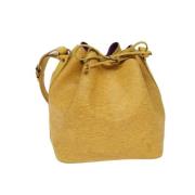 Louis Vuitton Vintage Pre-owned Laeder louis-vuitton-vskor Yellow, Dam