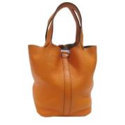 Hermès Vintage Pre-owned Laeder handvskor Orange, Dam