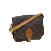 Louis Vuitton Vintage Pre-owned Canvas louis-vuitton-vskor Brown, Dam