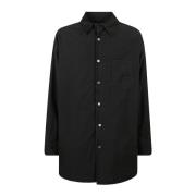 Maison Margiela Stilig långärmad skjorta Black, Herr