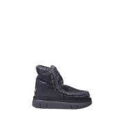 Mou Sprucken Svart Eskimo Bounce Boot Black, Dam